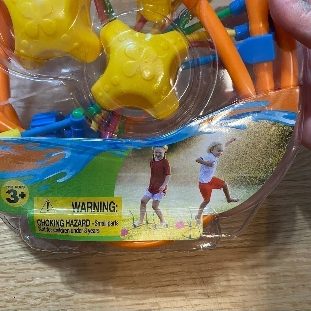 Water Sprinkler NEW Outdoor Toy Wiggling Hose 12 ft